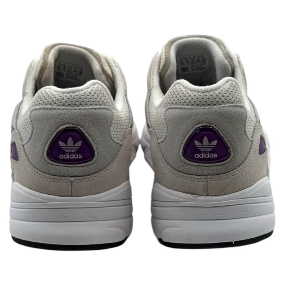 adidas Men Yung-96 Size 12 White Purple‎ Retro Sneaker Chunky Dad Shoes DB2601 - Picture 5 of 8
